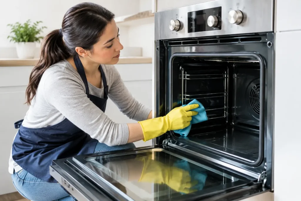 Oven Cleaning for Tenants Before Move-Out